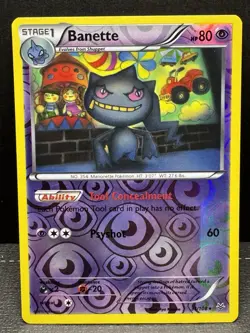 Banette 31/108 Pokemon TCG XY Roaring Skies Reverse Holo - Image 1