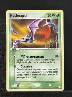 Carte Pokemon Nosferapti 83/101 Ex Legendes Oubliees Bloc EX FR 6 - Image 2