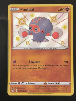 Carte Pokemon Poulpaf SV072/SV122 EB4.5 Destinees Radieuses Epee et Bouclier - Image 2
