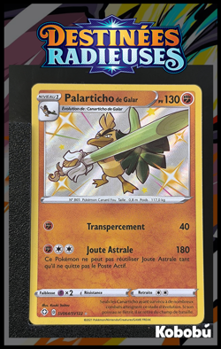 Carte Pokemon Palarticho De Galar SV064/SV122 EB4.5 Destinees Radieuses Epee 3 - Image 1