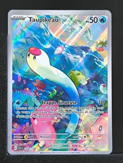 Carte Pokemon Taupikeau 206/198 EV1 EV01 Ecarlate et violet Base - Image 1