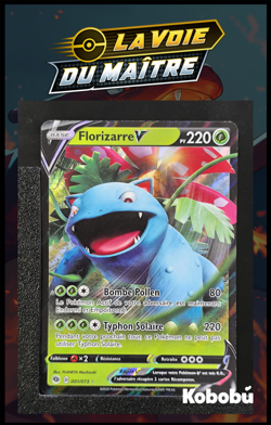 Carte Pokemon Florizarre V 001/073 EB3.5 La Voie Du Maitre Epee Bouclier VDM - Image 1