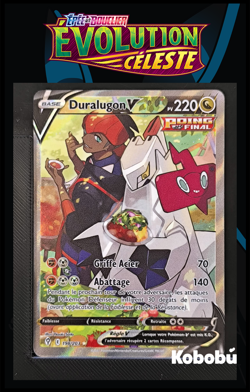Carte Pokemon Duralugon V 198/203 EB7 Evolution Celeste - Image 1