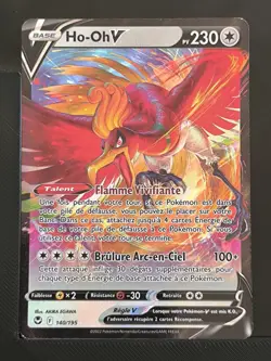 Carte Pokemon Ho-Oh V 140/195 EB12 Tempete Argentee Epee Bouclier 4 - Image 2