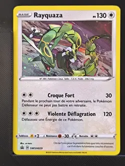 Carte Pokemon Rayquaza Holo SWSH029 FR Promo Epee Et Bouclier - Image 2