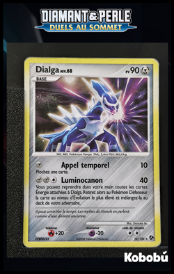 Carte Pokemon Dialga 16/106 Holo Duels Au Sommet Diamant et Perle Bloc DP - Image 1