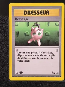 Carte Pokemon Recyclage 61/62 Edition 1 Ed 1 Fossile Wizards 2 - Image 2
