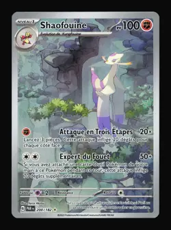 Carte Pokemon Shaofouine 200/182 EV4 Faille Paradoxe PAR - Image 1
