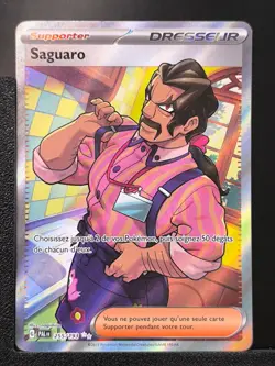 Carte Pokemon Saguaro 255/193 Dresseur EV2 Evolutions de Paldea PAL - Image 1