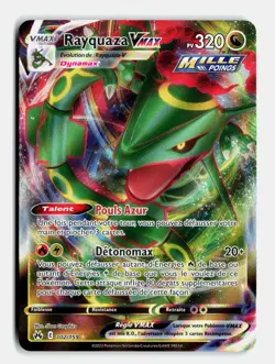 Carte Pokemon Rayquaza VMAX 102/159 EB12.5 Zenith Supreme Epee et Bouclier - Image 1