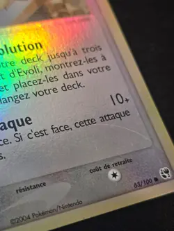 Carte Pokemon Evoli 63/100 Reverse Ex Tempete De Sable TDS Bloc EX FR - Image 4