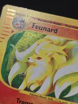 Carte Pokemon Feunard 21/165 Holographique Expedition Wizards FR - Image 3