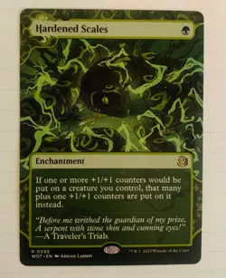 Hardened Scales #55 Rare NM - MtG Wilds of Eldraine: Enchanting Tales - 2023 - Image 1