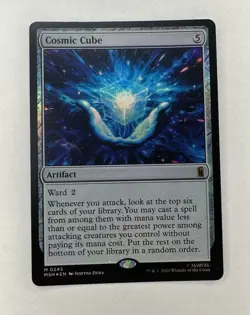 Magic: The Gathering - Cosmic Cube | Marvel Super Heroes | M 0245 | Foil | NM - Image 1