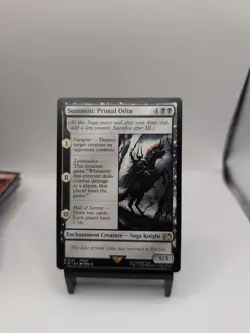Mtg. Summon: Primal Odin Final Fantasy Magic The Gathering 0121 - Image 1