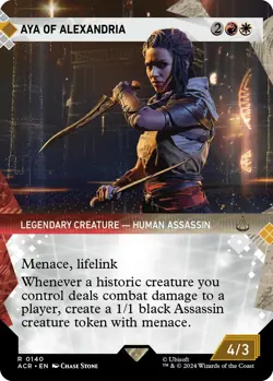MTG Foil - Aya of Alexandria (Showcase) - 140 / NM / English - Image 1