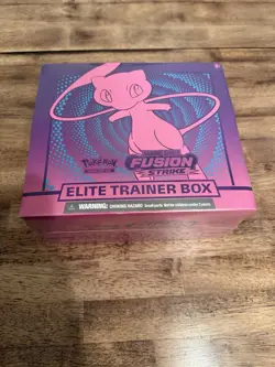Pokemon TCG Sword & Shield Fusion Strike Elite Trainer Box Factory SEALED ETB - Image 1