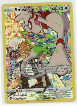 Pokemon Smeargle TG10 Silver Tempest Trainer Gallery Ultra Rare NM - Image 1