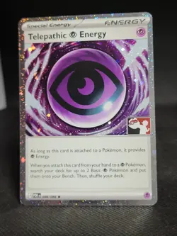 Telepathic Energy Holo Prize Pack Series 9 Promo Pokemon Card NM/LP 088/088 - Image 1