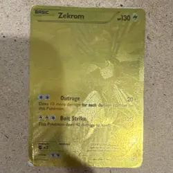 Pokemon Zekrom 115/113 Legendary Treasures Secret Rare Full Art - Image 1