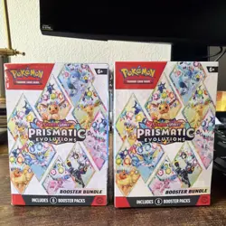 Prismatic Evolutions Booster bundle Scarlet And Violet Pokemon TCG - Lot 2 Boxes - Image 1