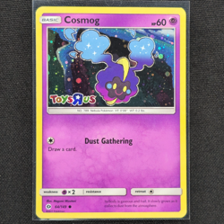Cosmog - 64/149 - Cosmos Holo - Promo - Stamped - Toys R Us - Pokemon Card - LP - Image 1