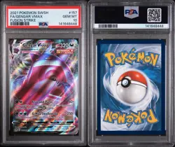 PSA - 10 - Gengar Vmax 157/264 Fusion Strike Pokemon PSA 10 - New 2026 Cert - Image 3