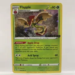 Pokemon TCG Flapple Rebel Clash 022/192 Holo Gamestop Promo NM - Image 1