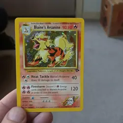 Wizards of the Coast Blaine's Arcanine 1/132 Gym Challenge Holo Rare 90HP - Image 3