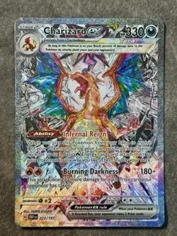 Pokemon TCG Charizard EX Sir Obsidian Flames 223/197 Near Mint - Image 2