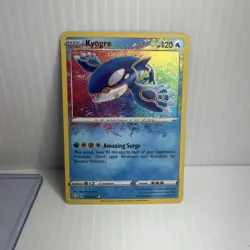 Pokemon TCG Kyogre Shining Fates Holo Card 021/072 Amazing Rare, Near Mint - Image 1