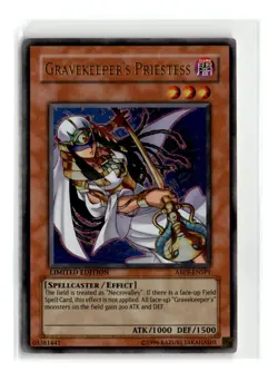 Gravekeeper's Priestess - ABPF-ENSP1 Limited Edition Ultra Rare - YuGiOh-LP - Image 1