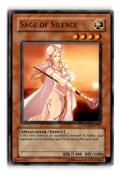 Sage of Silence - STON-EN015 Rare - YuGiOh-LP - Image 1