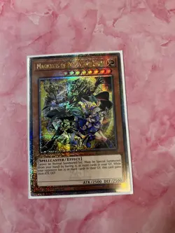 Yugioh: Magicians of Bonds and Unity - Quarter Century Secret Rare - AGOV-EN000 - Image 1