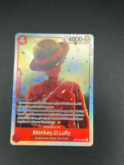 Monkey.D.Luffy OP12-015 Super Rare Legacy of the Master One Piece Foil Near Mint - Image 1