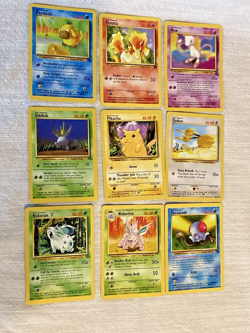 Vintage Pokemon Cards Bundle/Lot 28 Cads, Pikachu, Charmander, Squirtle, more - Image 5