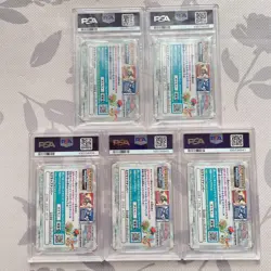 Pokemon Scrap Pikachu Complete 5 Sequential Numbers PSA10 Japanese - Image 2