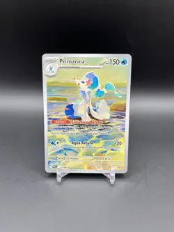 Primarina 088/084 PBL en Holo Full Art 150HP Water Pokemon TCG Card - Image 1