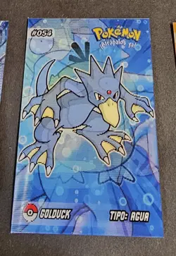 PSYDUCK X GOLDUCK - POKEMON RARE 3D EVOLUTION CCG HOLO CARD - Image 2