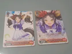 Marvelous Sunday 2x UMA/W106-E088 R Foil Umamusume Foil Card Plan Rare - Image 1