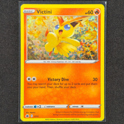 Victini - 5/15 - Confetti Holo - McDonald's Promos 2022 - Pokemon Card - LP - Image 1