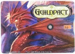 Magic the Gathering Guildpact Niv-Mizzet, the Firemind Life Counter - Image 1
