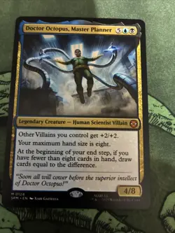MAGIC THE GATHERING MTG MARVEL'S SPIDER-MAN DOCTOR OCTOPUS, MASTER PLANNER - Image 1