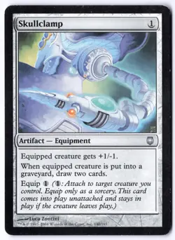 Skullclamp 140 Magic: The Gathering UC LP - Image 1