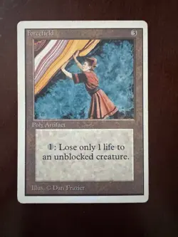 1993 MTG - Forcefield - Unlimited - Magic the Gathering - Image 1