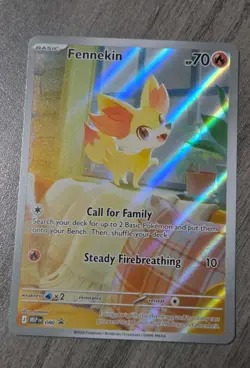 Fennekin - #80 - Chaos Rising - Mega Evolution Promo - Pokemon Card - NM - Image 1