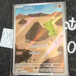The Pokemon Company Larvitar 203/197 SV03 Obsidian Flames Holo IR ENG - Image 4