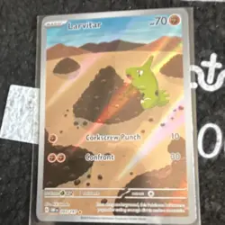 The Pokemon Company Larvitar 203/197 SV03 Obsidian Flames Holo IR ENG - Image 5