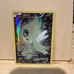 Celebi XY111 Full Art Holo Mythical Collection Promo Pokemon - Image 1