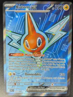Rotom ex (PFL 111) Fatale Flammen Deutsch NM Original Pokemon - Image 1